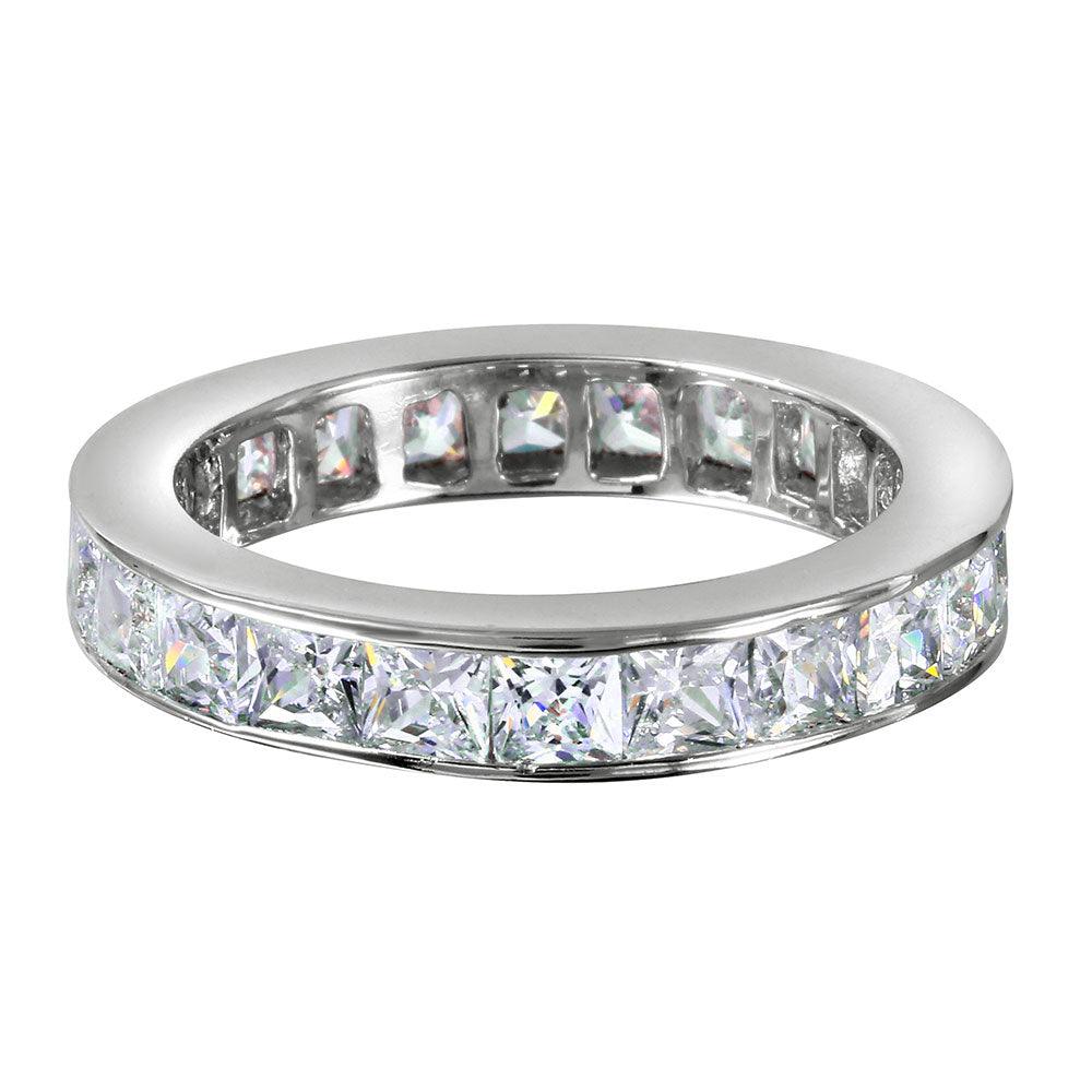 The Clear Baguette Eternity Ring