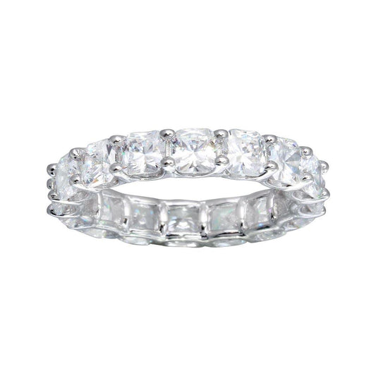 The Iced Out Eternity Ring